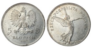 Poland, 5 Zlotys, 1931 year, Nike
