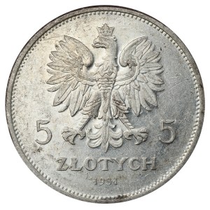 Poland, 5 Zlotys, 1931 year, Nike