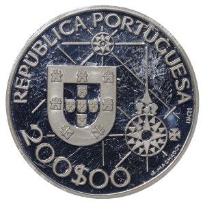 Portugal, 200 Escudos, 1992 year, New World - America