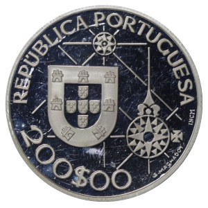 Portugal, 200 Escudos, 1992 year, New World - America
