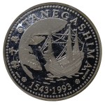 Portugal, 200 Escudos, 1993 year, First portuguese on Tanegeshima island