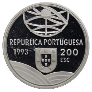Portugal, 200 Escudos, 1993 year, Espingarda