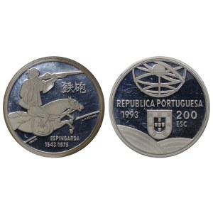 Portugal, 200 Escudos, 1993 year, Espingarda
