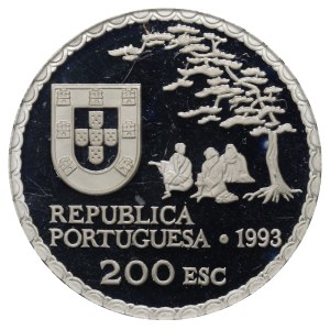 Portugal, 200 Escudos, 1993 year, Arte Namban