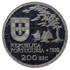 Portugal, 200 Escudos, 1993 year, Arte Namban