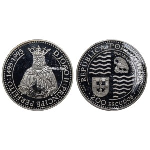 Portugal, 200 Escudos, 1995 year, D. Joao II - O Principe Perfeito