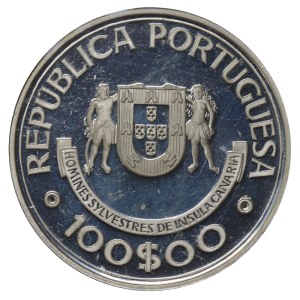 Portugal, 100 Escudos, 1989 year, Canary Islands