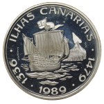 Portugal, 100 Escudos, 1989 year, Canary Islands