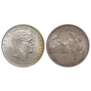 Romania, 100000 Lei, 1946 year