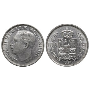 Rumunia, 100 lei, rok 1936