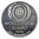 Romania, 100 Lei, 1996 year, World Food Summit - Rome
