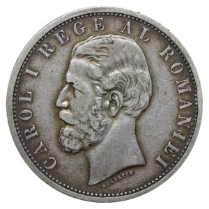 Romania, 5 lei, anno 1901, B