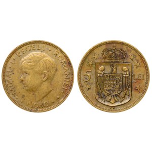 Romania, 5 Lei, 1930 year, KN