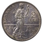 Romania, 2 Lei, 1911 year