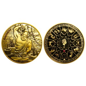 Samoa, 20 Cents, 2022 year, Hephaestus & Libra