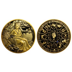 Samoa, 20 Cents, 2022 year, Demeter & Virgo
