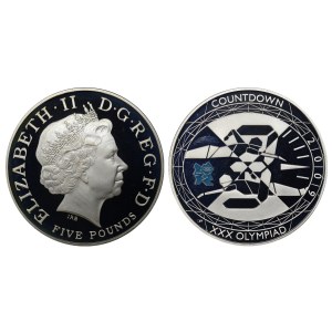 United Kingdom, 5 Pounds, 2009 year, Countdown 3