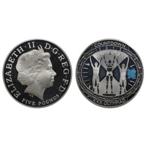 United Kingdom, 5 Pounds, 2012 year, Countdown 0
