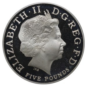 United Kingdom, 5 Pounds, 2012 year, Countdown 0