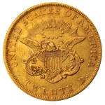 Spojené štáty, 20 dolárov, rok 1852