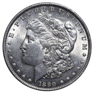 United States, 1 Dollar, 1890 year, Morgan Dollar