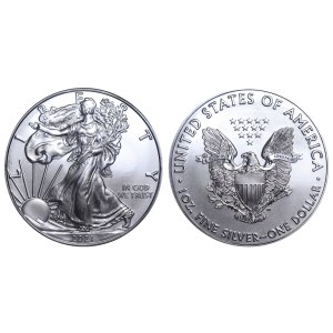 United States, 1 Dollar, 2021 year, American Silver Eagle, ANACS, MS 70