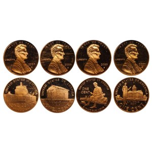 United States, Set of 4 Coins, 2009 year