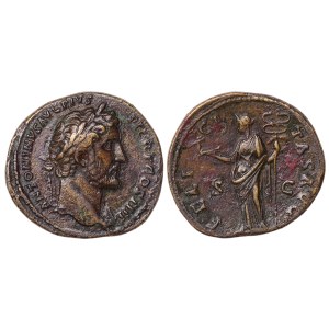 Roman Empire, Antoninus Pius Sestertius 145-161 AD (ND)