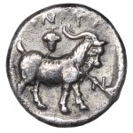 Antandros (Troad), Trihemiobol 390-350 BC (ND)
