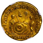 Roman Empire, 1 Aureus, ND (27 BC - 14 AD), L CAESARES AVGVSTI F COS DESIG PRINC IVVENT, NGC, CH VF