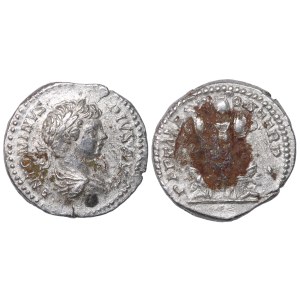Roman Empire, Caracalla Denarius 202 (ND)