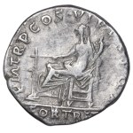 Rímska ríša, Trajánov denár z roku 114 n. l. (ND)