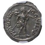 Roman Empire, Severus Alexander Denarius, 228 AD (ND), NGC, AU