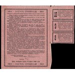 Russia, Set of 3 banknotes (50, 100, 1000 Rubles), 1917, F-XF
