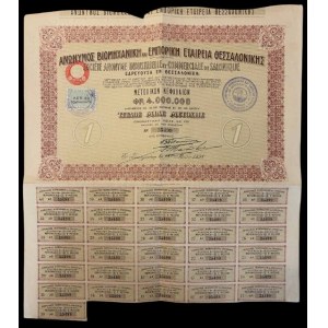 Grécko, 100 frankov, 1928, VF