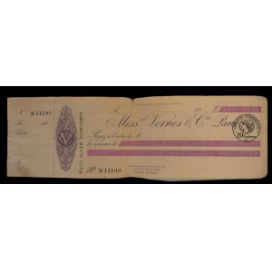 Russia, Bank Cheque, ND, VF
