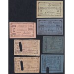 Ukraine, 7-teiliges Banknotenset, 1918, UNC-VF