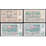 Russian SFSR - U.S.S.R., 1969, AU, Group of 8 tickets