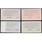 Russian SFSR - U.S.S.R., 1967, AU, Group of 8 tickets