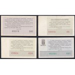 Russian SFSR - U.S.S.R., 1965 and other issues, AU, Group of different lottery tickets