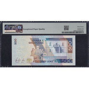 Albánie, 500 lekё, 1996 (1997), Superb Gem UNC 67 EPQ