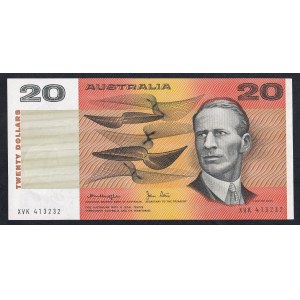 Australia, 20 Dollars, 1974-1994, XF
