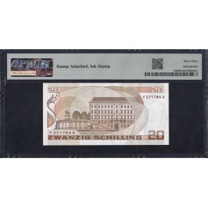 Austria, 20 Schilling, 1986 (1988), Choice UNC 63