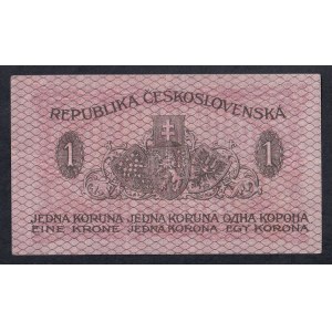 Czechoslovakia, 1 Koruna, 1919, XF