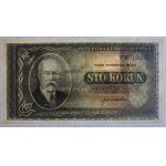 Czechoslovakia, 100 Korun, 1945, UNC