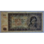 Czechoslovakia, 1000 Korun, 1945, XF-UNC