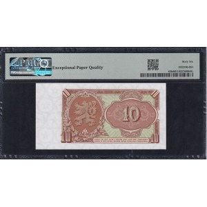 Czechoslovakia, 10 Korun, 1953, Gem UNC 66 EPQ