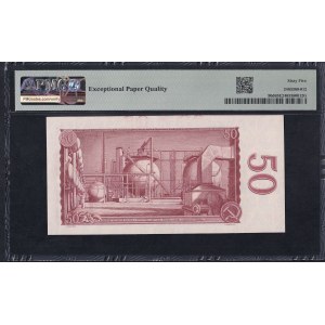 Czechoslovakia, 50 Korun, 1964 (1965), Gem UNC 65 EPQ