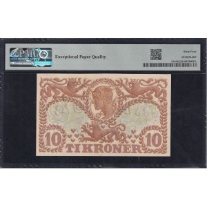 Denmark, 10 Kroner, 1943, Choice UNC 64 EPQ