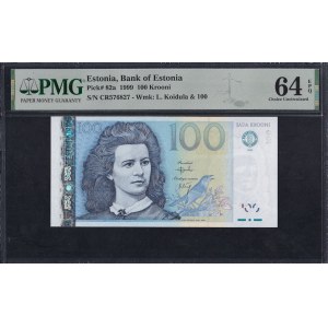 Estonia, 100 Krooni, 1999, Choice UNC 64 EPQ